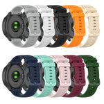 Cinturino sportivo in silicone a reticolo piccolo, For Garminforerunner 245 Music, For Garmin Forerunner 645