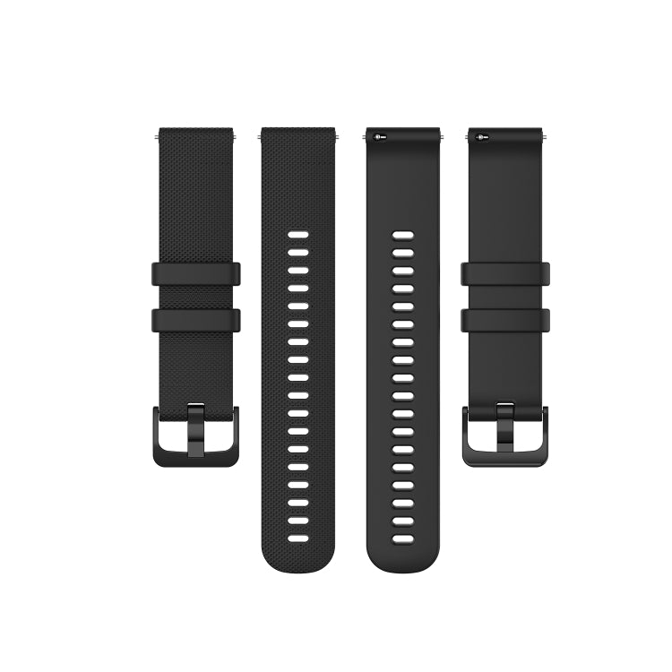 Cinturino sportivo in silicone a reticolo piccolo, For Garminforerunner 245 Music, For Garmin Forerunner 645