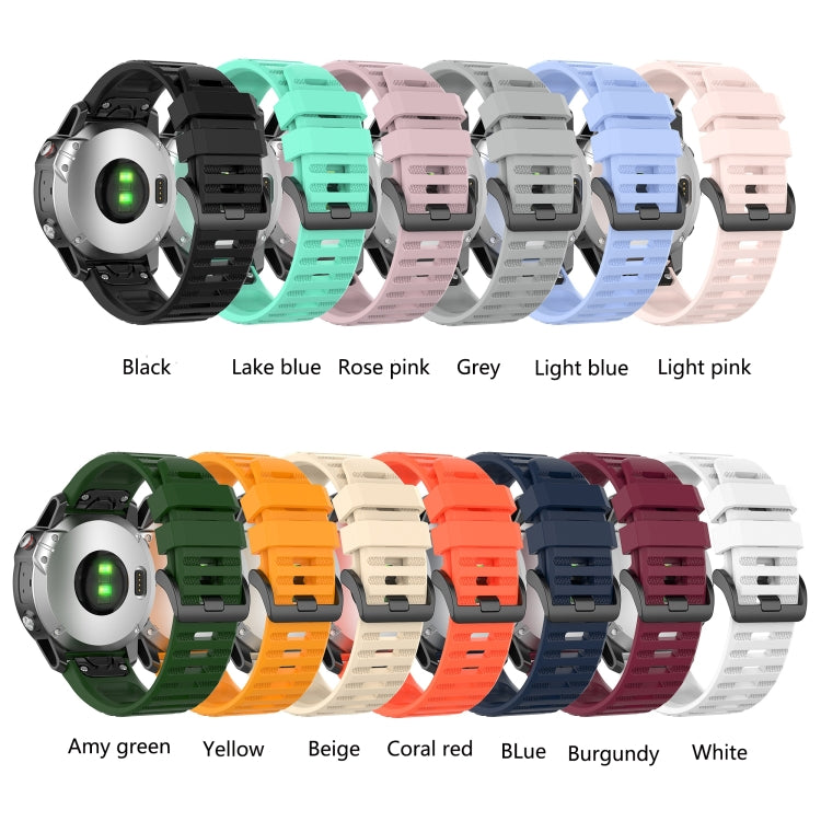 Cinturino sportivo in silicone, For Garmin Fenix 6 Pro GPS