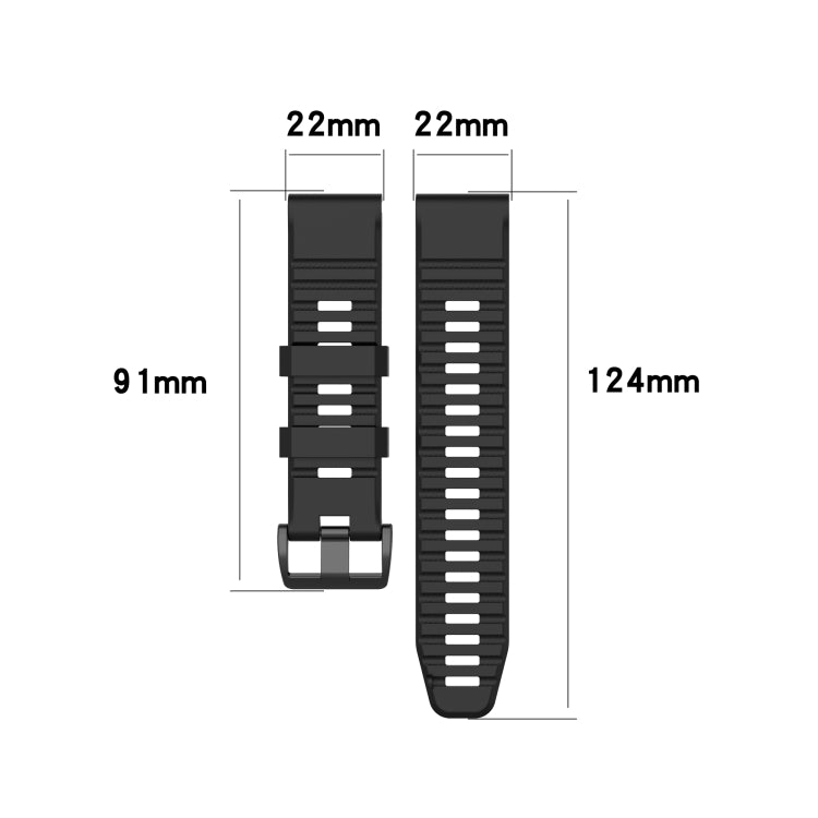 Cinturino sportivo in silicone, For Garmin Approach s60