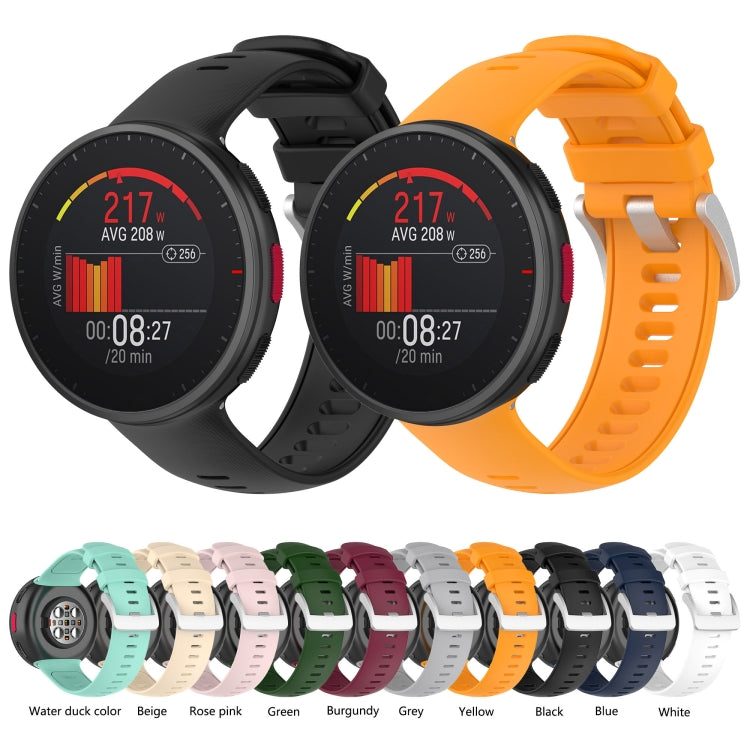 Cinturino sportivo in silicone tinta unita, For Polar Vantage V2