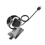 Base di ricarica in metallo magnetico girevole, For Garmin Swim 2, For Garmin Instinct, For Garmin Instinct Tide, For Garmin Instinct Tactical, For Garmin Vivomove 3S, For Garmin Vivoactive 4, For Garmin Vivoactive 4S, For Garmin Fenix 6s              ...