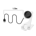 Base di ricarica in metallo magnetico girevole, For Huawe Watch D, For Huawei Watch GT3, For Huawei Watch 3, For Huawei Watch 3 Pro, For Huawei Watch GT Runner, For  Huawei Watch GT2 Pro, For Huawei Watch GT2 Pro ECG