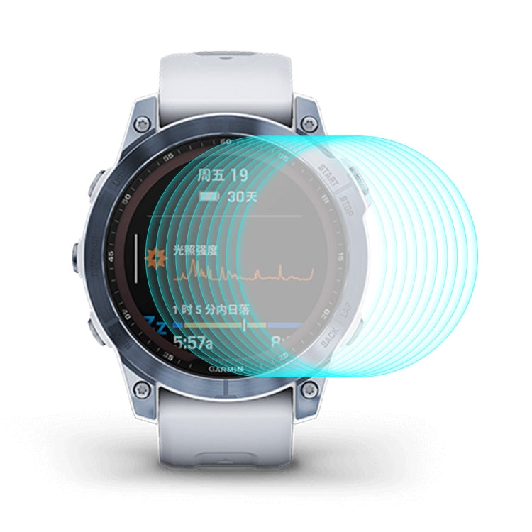 Per Garmin Fenix 7X ENKAY 0.2mm 9H Pellicola proteggi schermo in vetro temperato, 1 PC, 2 PCS, 5 PCS, 10 PCS