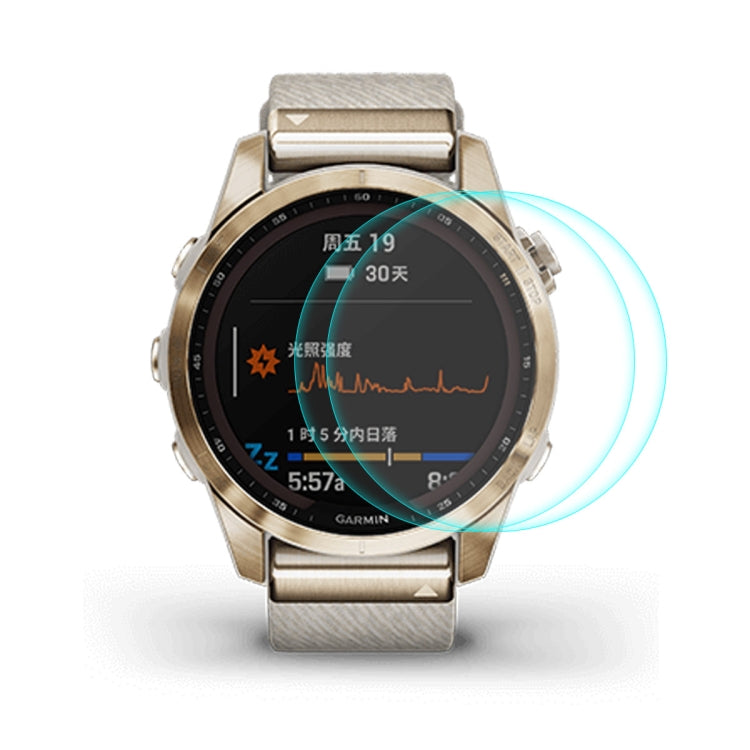 Per Garmin Fenix 7S ENKAY 0,2 mm 9H Pellicola proteggi schermo in vetro temperato, 1 PC, 2 PCS, 5 PCS, 10 PCS