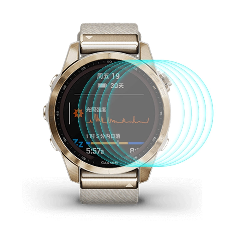 Per Garmin Fenix 7S ENKAY 0,2 mm 9H Pellicola proteggi schermo in vetro temperato, 1 PC, 2 PCS, 5 PCS, 10 PCS