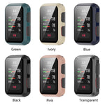 Custodia protettiva antiurto per PC con pellicola in vetro temperato, For Huawei Watch D
