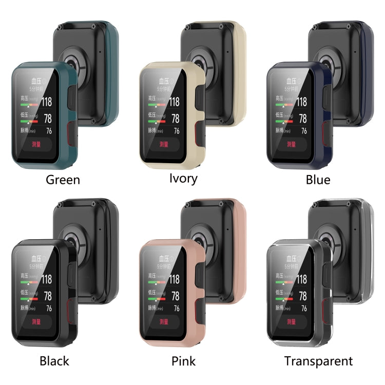 Custodia protettiva antiurto per PC con pellicola in vetro temperato, For Huawei Watch D