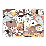 ENKAY Animal Series Pattern Laotop Custodia protettiva in cristallo per MacBook Air 13,3 pollici A1932 / A2179 / A2337