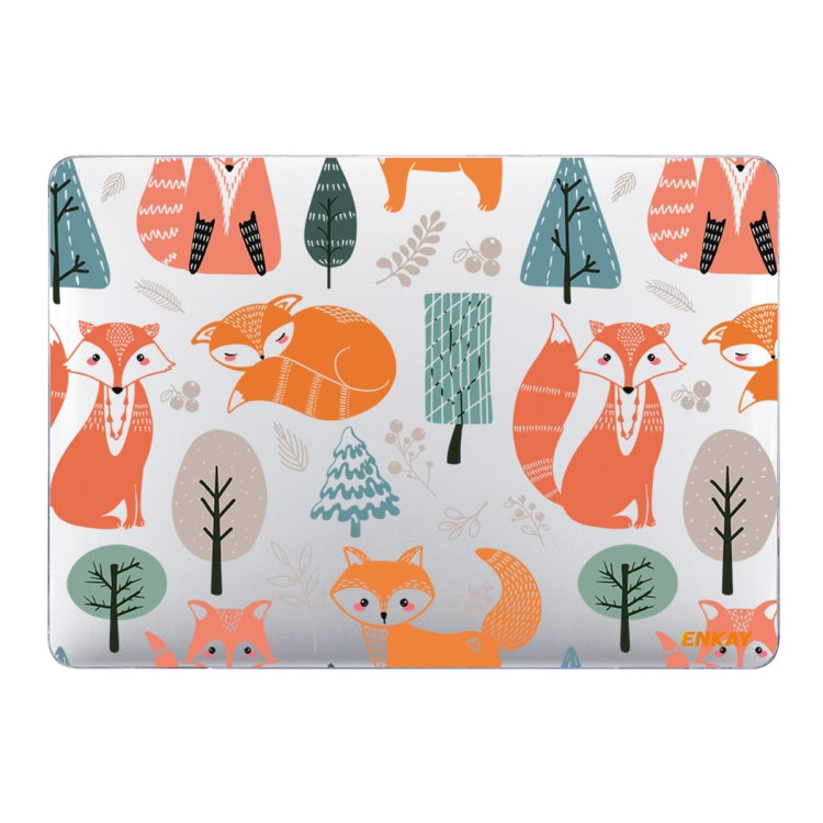 ENKAY Animal Series Pattern Laotop Custodia protettiva in cristallo per MacBook Air 13,3 pollici A1932 / A2179 / A2337