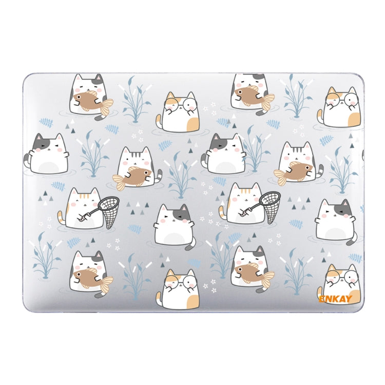 ENKAY Animal Series Pattern Laotop Custodia protettiva in cristallo per MacBook Air 13,3 pollici A1932 / A2179 / A2337