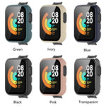 PC + custodia protettiva in pellicola rinforzata, For Xiaomi Mi Watch Lite, For Xiaomi Redmi Watch