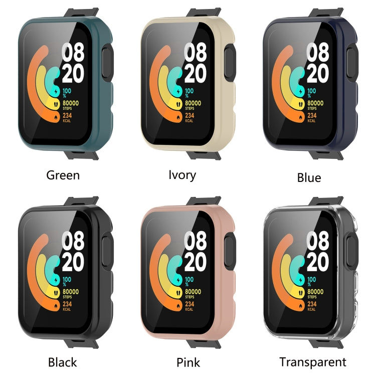 PC + custodia protettiva in pellicola rinforzata, For Xiaomi Mi Watch Lite, For Xiaomi Redmi Watch