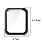 PC + custodia protettiva in pellicola rinforzata, For Xiaomi Mi Watch Lite, For Xiaomi Redmi Watch