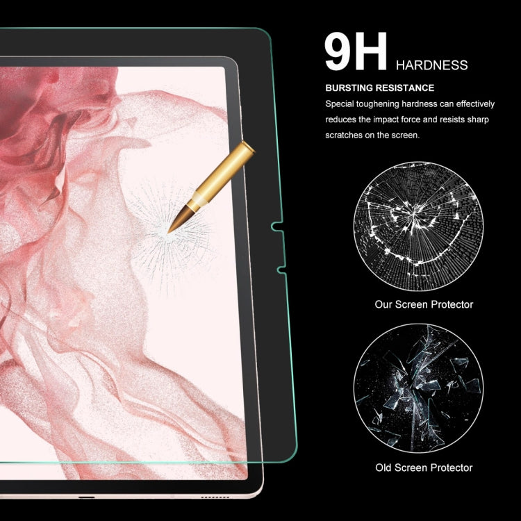 Per Samsung Galaxy Tab S8 11.0 X700 / X706 ENKAY Pellicola in vetro temperato antigraffio da 0,33 mm antideflagrante, 1 PCS, 2 PCS