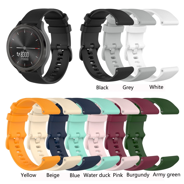 Cinturino in silicone a scacchi, For Ticwatch E