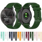 Cinturino in silicone a scacchi da 22 mm, For Huawei Watch GT 42mm / 46mm, For Huawei Watch GT 2 46mm