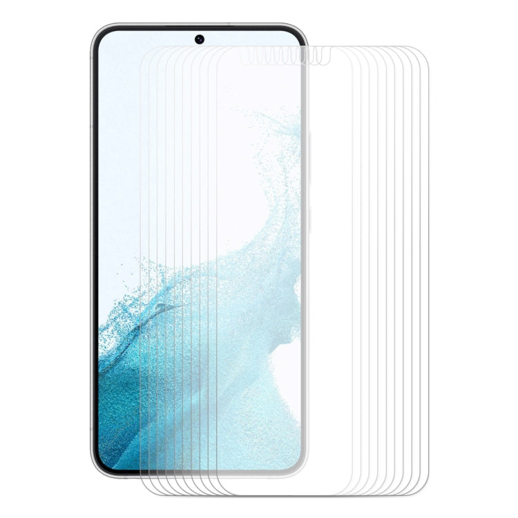 Per Samsung Galaxy S22 + 5G ENKAY Pellicola in vetro temperato da 0,2 mm, supporto per sblocco delle impronte digitali, For Samsung Galaxy S22+ 5G(1 PC), For Samsung Galaxy S22+ 5G(2pcs), For Samsung Galaxy S22+ 5G(5pcs), For Samsung Galaxy S22+ 5G(10pcs)