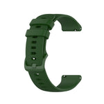 Cinturino in silicone a scacchi da 20 mm, For Samsung Galaxy Watch 4 40mm / 44mm, For Samsung Galaxy Watch 4 Classic 42mm / 46mm