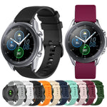 Cinturino in silicone a scacchi da 20 mm, For Samsung Galaxy Watch 3 41mm, For Samsung Galaxy Watch Active 2 40mm / 44mm