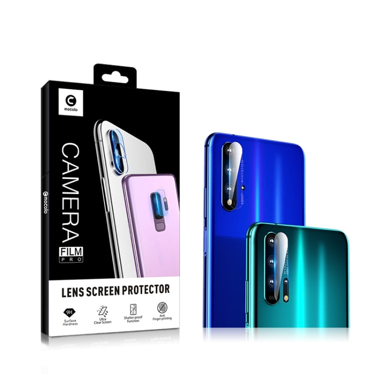 2 pz mocolo 0.15mm 9H 2.5D Bordo Tondo Obiettivo Fotocamera Posteriore Pellicola In Vetro Temperato, for Huawei Honor 20, for Huawei Honor 20 pro, For Redmi K20, For Redmi K20 pro