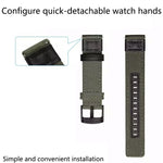 Cinturino resistente all'usura in tela da 20 mm, For Garmin Move Luxe, For Garmin Move Style, For Garmin Venu SQ, For Garmin Forerunner 645 Music