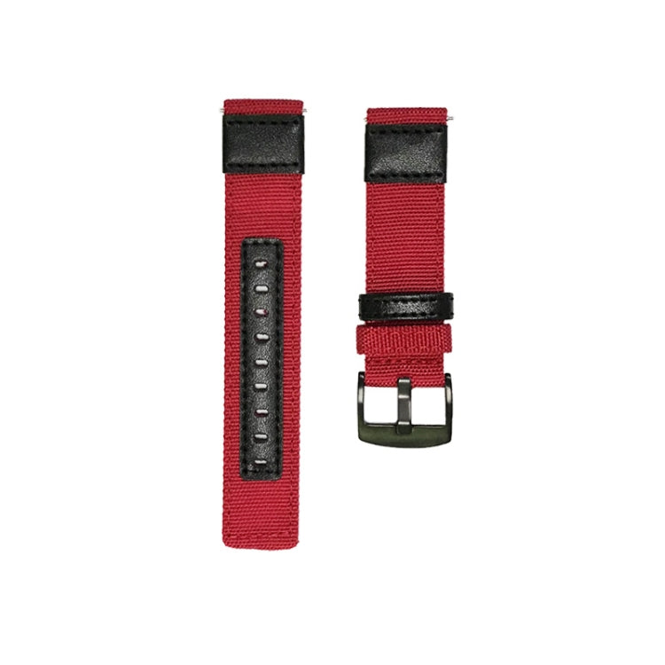 Cinturino resistente all'usura in tela da 20 mm, For Garmin Move Luxe, For Garmin Move Style, For Garmin Venu SQ, For Garmin Forerunner 645 Music