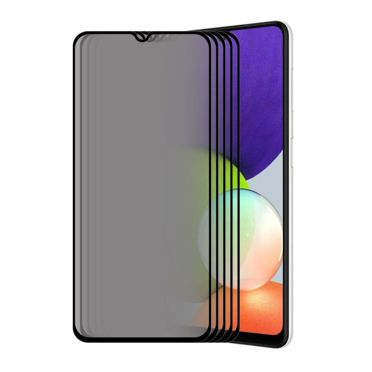 Per Samsung Galaxy A22 4G ENKAY Pellicola a schermo intero in vetro temperato anti-peeping da 28 gradi, For Samsung Galaxy A22 4G(1 PC), For Samsung Galaxy A22 4G(2 PCS), For Samsung Galaxy A22 4G(5 PCS)