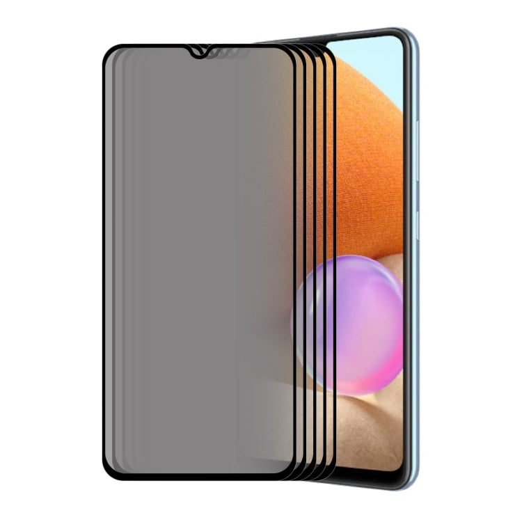 Per Samsung Galaxy A32 4G ENKAY Pellicola a schermo intero in vetro temperato anti-peeping da 28 gradi, For Samsung Galaxy A32 4G(1 PC), For Samsung Galaxy A32 4G(2 PCS), For Samsung Galaxy A32 4G(5 PCS)