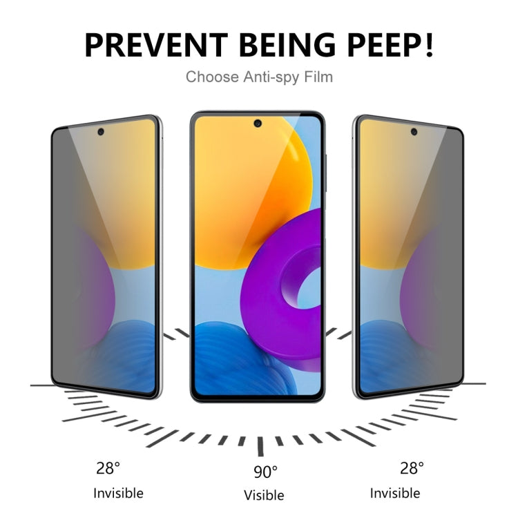 Per Samsung Galaxy A52 4G / 5G ENKAY Pellicola a schermo intero in vetro temperato anti-peeping da 28 gradi, For Samsung Galaxy A52 4G / 5G(1 PC), For Samsung Galaxy A52 4G / 5G(12 PCS), For Samsung Galaxy A52 4G / 5G(15 PCS)