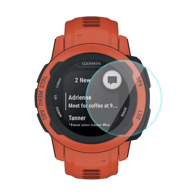 ENKAY 0.2mm 9H Pellicola proteggi schermo in vetro temperato per Garmin Instinct 2S, 1 PC, 2 PCS, 5 PCS, 10 PCS