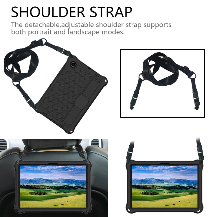 Custodia per tablet Honeycomb EVA+PC con cinturino, For Galaxy Tab A8 10.5 2021 X200/X205