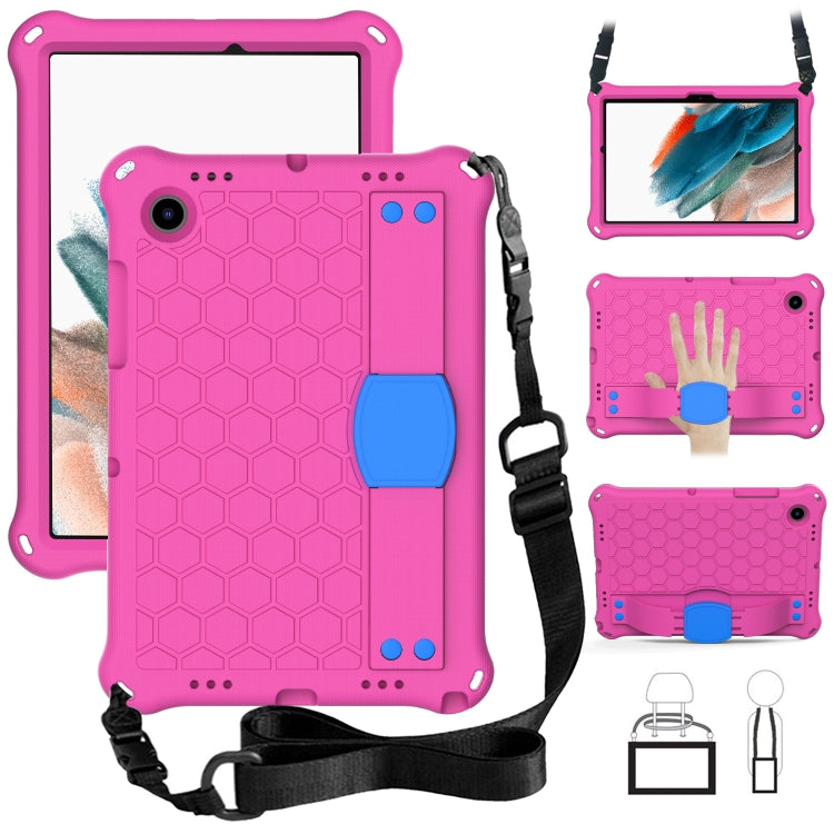 Custodia per tablet Honeycomb EVA+PC con cinturino, For Galaxy Tab A8 10.5 2021 X200/X205