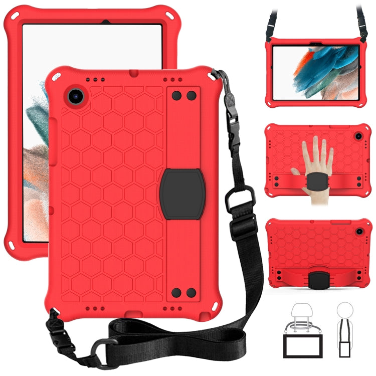 Custodia per tablet Honeycomb EVA+PC con cinturino, For Galaxy Tab A8 10.5 2021 X200/X205
