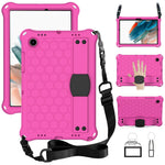 Custodia per tablet Honeycomb EVA+PC con cinturino, For Galaxy Tab A8 10.5 2021 X200/X205