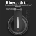 Auricolare stereo wireless Fingertime P6 Bluetooth 5.1 con microfono, Black, White