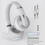 Auricolare stereo wireless Fingertime P6 Bluetooth 5.1 con microfono, Black, White