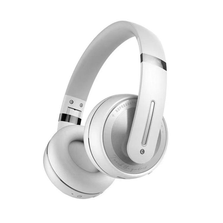 Auricolare stereo wireless Fingertime P6 Bluetooth 5.1 con microfono, Black, White