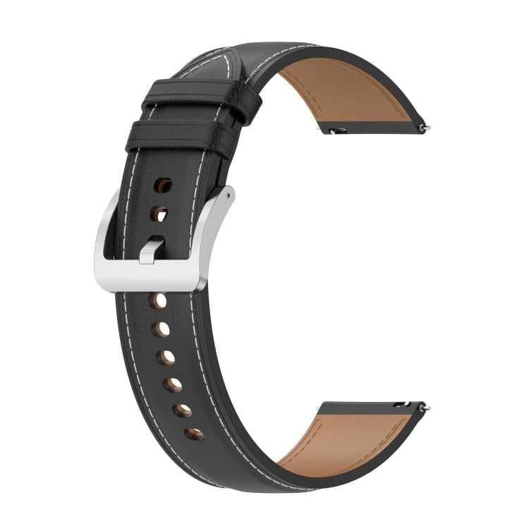 Cinturino in filo per cucire con trama di vitello, For Samsung Galaxy Watch 3 45mm, For Samsung Galaxy Watch 46mm, For Samsung Galaxy Gear S3 Classic / Gear S3 Frontier