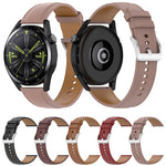 Cinturino in filo per cucire con trama di vitello, For Samsung Galaxy Watch 3 45mm, For Samsung Galaxy Watch 46mm, For Samsung Galaxy Gear S3 Classic / Gear S3 Frontier