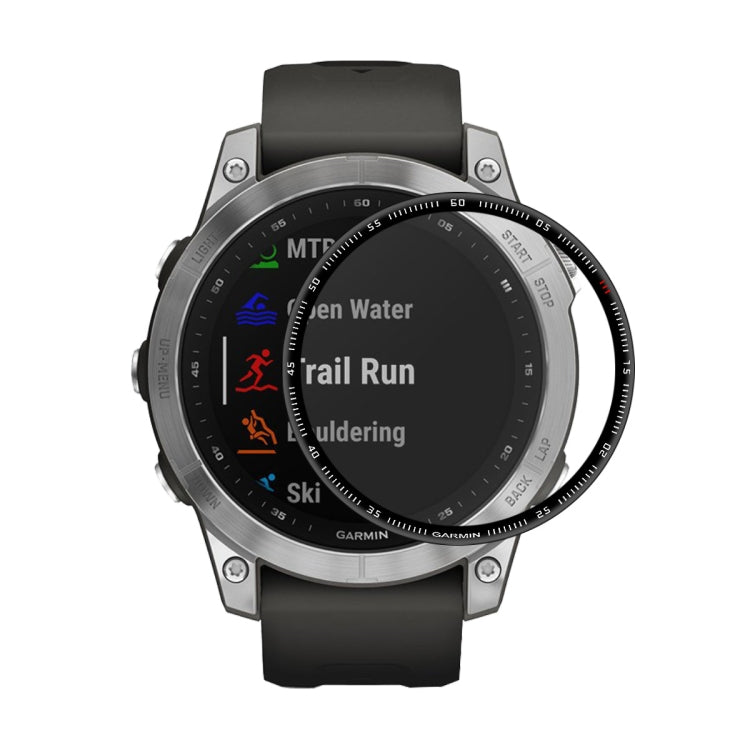 ENKAY 3D Full Coverage Soft PC Edge + PMMA HD Pellicola proteggi schermo per Garmin Fenix 7X, 1 PC, 2 PCS, 5 PCS, 10 PCS