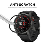 ENKAY 3D Full Coverage Soft PC Edge + PMMA HD Pellicola proteggi schermo per Garmin Fenix 7X, 1 PC, 2 PCS, 5 PCS, 10 PCS
