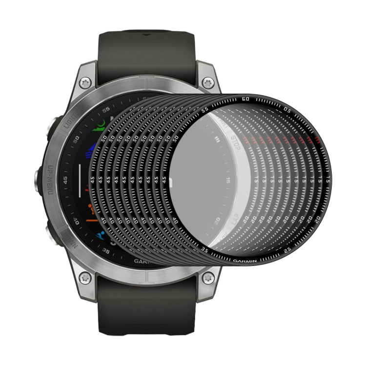 ENKAY 3D Full Coverage Soft PC Edge + PMMA HD Pellicola proteggi schermo per Garmin Fenix 7X, 1 PC, 2 PCS, 5 PCS, 10 PCS