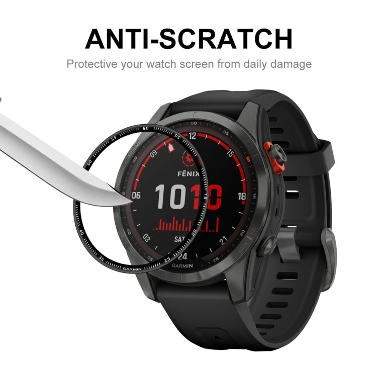 ENKAY 3D Full Coverage Soft PC Edge + PMMA HD Pellicola proteggi schermo per Garmin Fenix 7S, 1 PC, 2 PCS, 5 PCS, 10 PCS