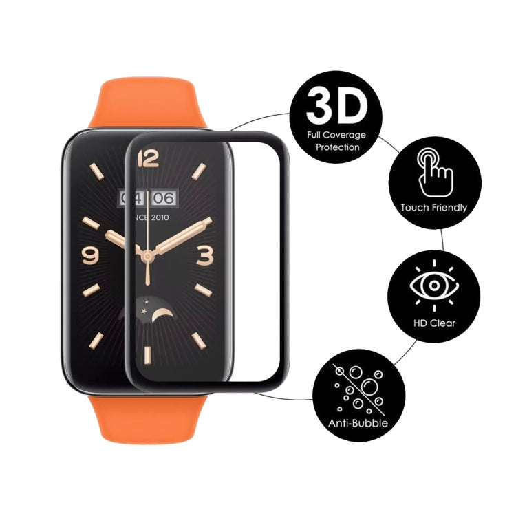Per Xiaomi Band 7 Pro ENKAY 3D Full Coverage Soft PC Edge + PMMA HD Screen Protector Film, For Xiaomi Band 7 Pro (1 PC), For Xiaomi Band 7 Pro (2 PCS), For Xiaomi Band 7 Pro (5 PCS), For Xiaomi Band 7 Pro (10 PCS)