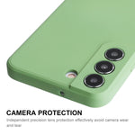 Per Samsung Galaxy S22 5G ENKAY Custodia morbida antiurto in silicone liquido, For Samsung Galaxy S22 5G