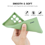 Per Samsung Galaxy S22 Ultra 5G ENKAY Custodia morbida antiurto in silicone liquido, For Samsung Galaxy S22 Ultra 5G