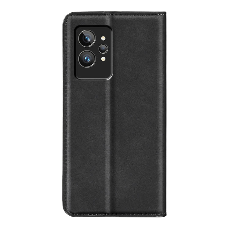 Per OPPO Realme GT2 Pro 5G Custodia per telefono in pelle con aspirazione magnetica retro-pelle, For OPPO Realme GT2 Pro 5G