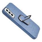 Custodia per cellulare in PU a nido d'ape con supporto ad anello per Samsung Galaxy S22 5G, For Samsung Galaxy S22 5G