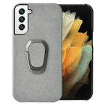 Custodia per cellulare in PU a nido d'ape con supporto ad anello per Samsung Galaxy S22 5G, For Samsung Galaxy S22 5G